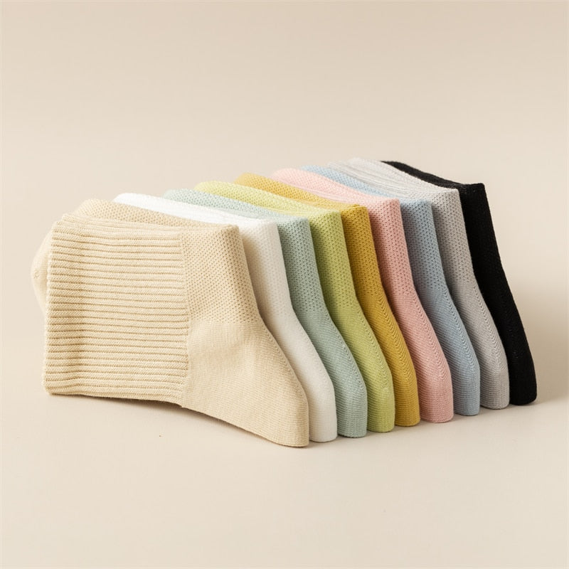 OCW Women Socks Breathable Elastic Fabric Summer Winter Comfortable OCWShoes