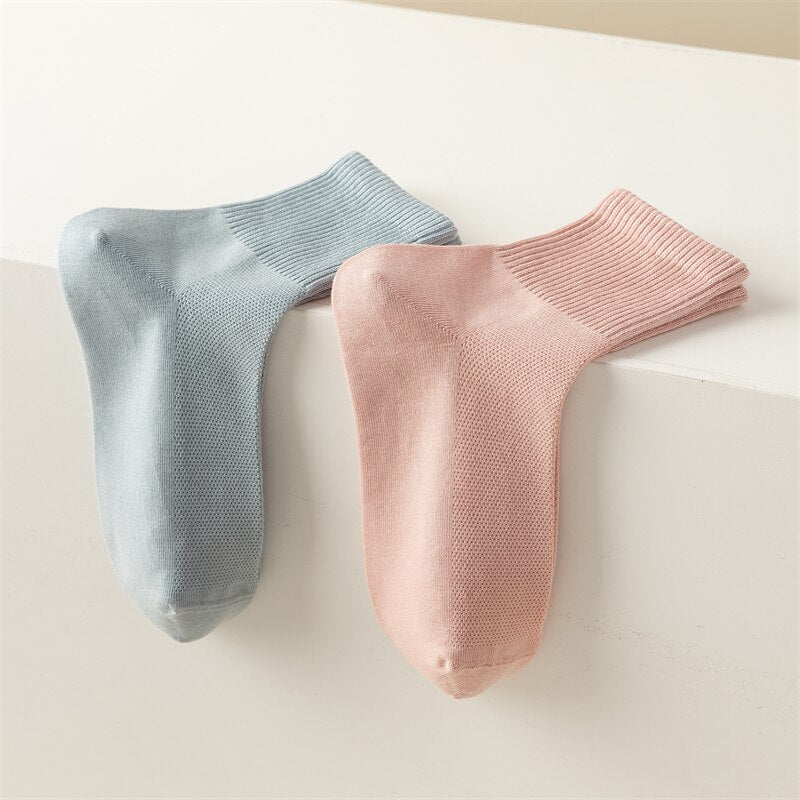 OCW Women Socks Breathable Elastic Fabric Summer Winter Comfortable OCWShoes