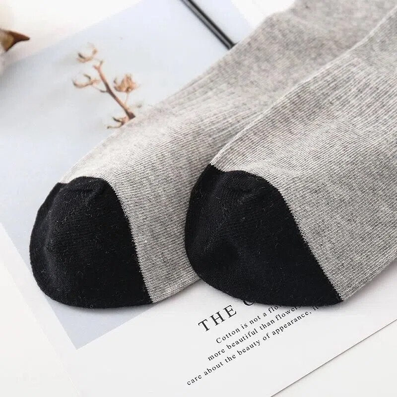 OCW Combo 5 Pairs Men Diabetic Socks Extra Breathable Elastic Fabric Comfy Summer Stretchy High Quality OCWShoes