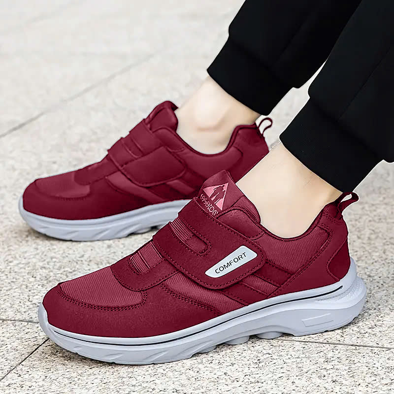 OCW Men Orthopedic Good Walking Shoes Soft Cushion Sole Standing All Day Velcro Strap Sneakers