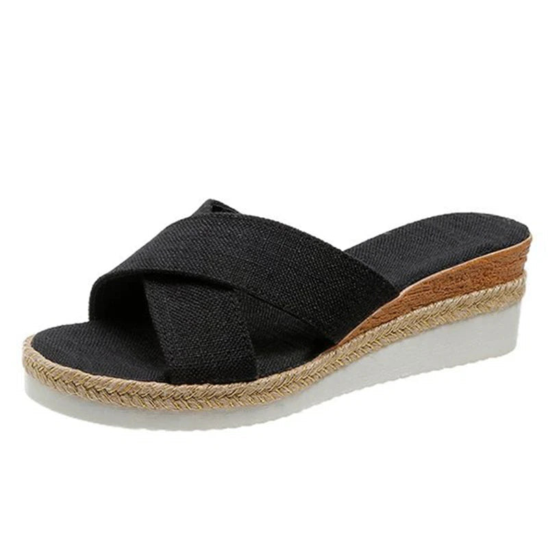 OCW Orthopedic Women Sandal Breathable Wedge Heel Elegant Summer OCWShoes