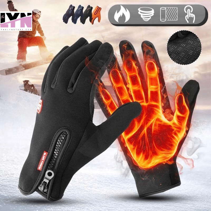 FleekComfy Warm Thermal Gloves Cycling Running Driving Gloves lifepigment