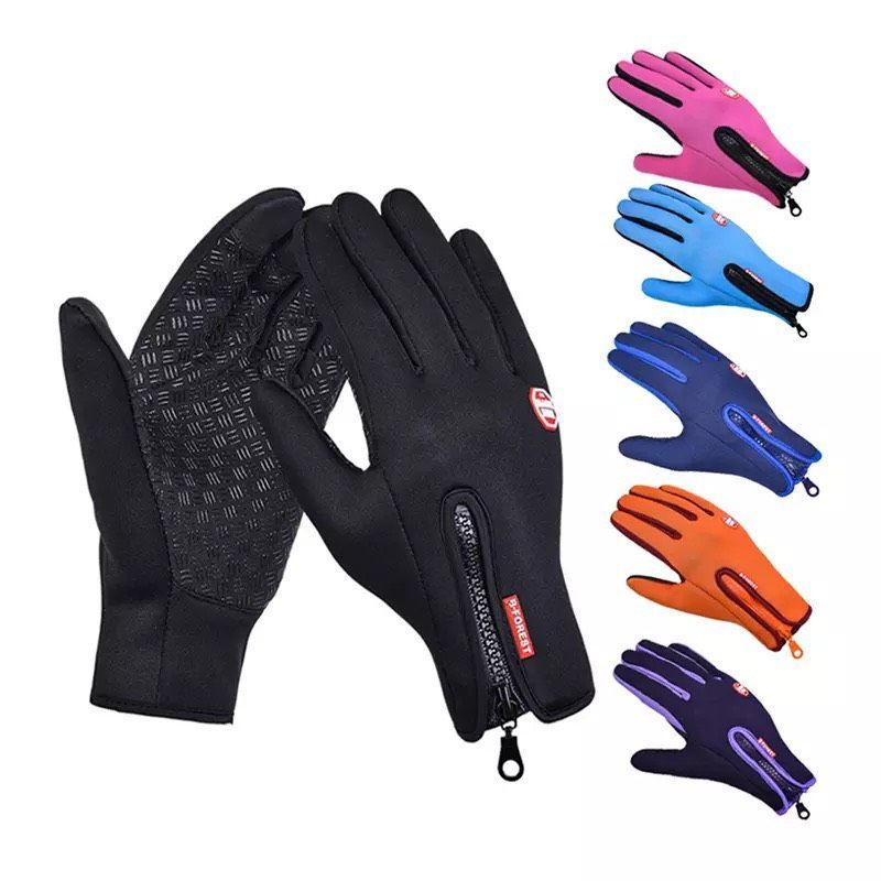 FleekComfy Warm Thermal Gloves Cycling Running Driving Gloves lifepigment