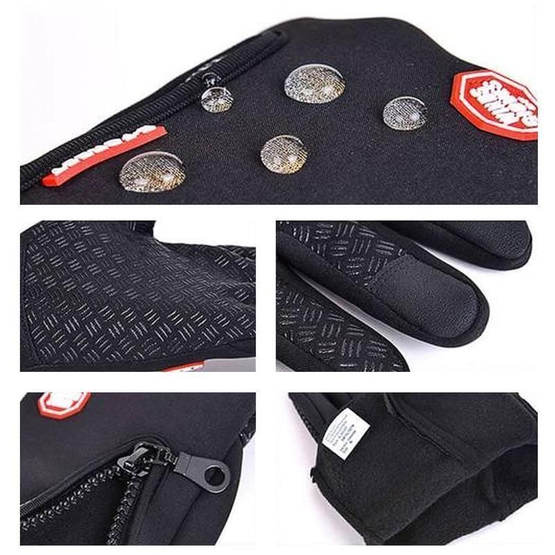 FleekComfy Warm Thermal Gloves Cycling Running Driving Gloves lifepigment