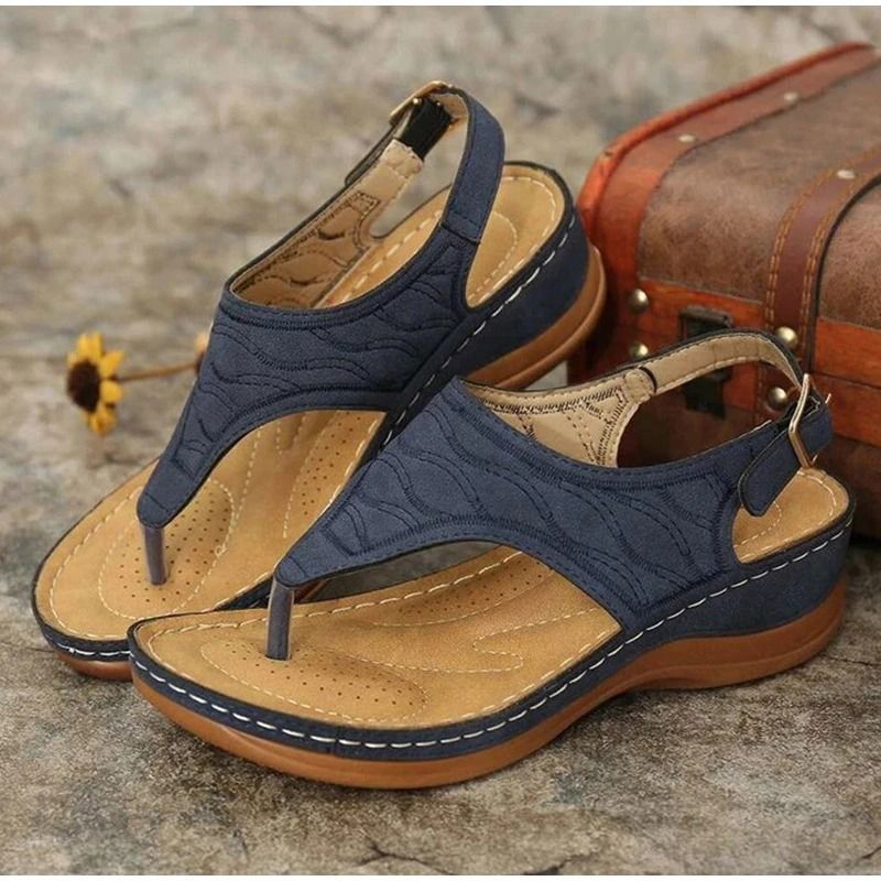 OCW Women Sandals Summer Casual Soft Flat Sole Open Toe Design OCWShoes