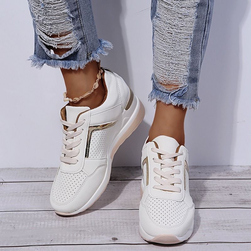 OCW Orthopedic New Women Sneakers Lace-up Wedge Sport Shoes Design OCWShoes
