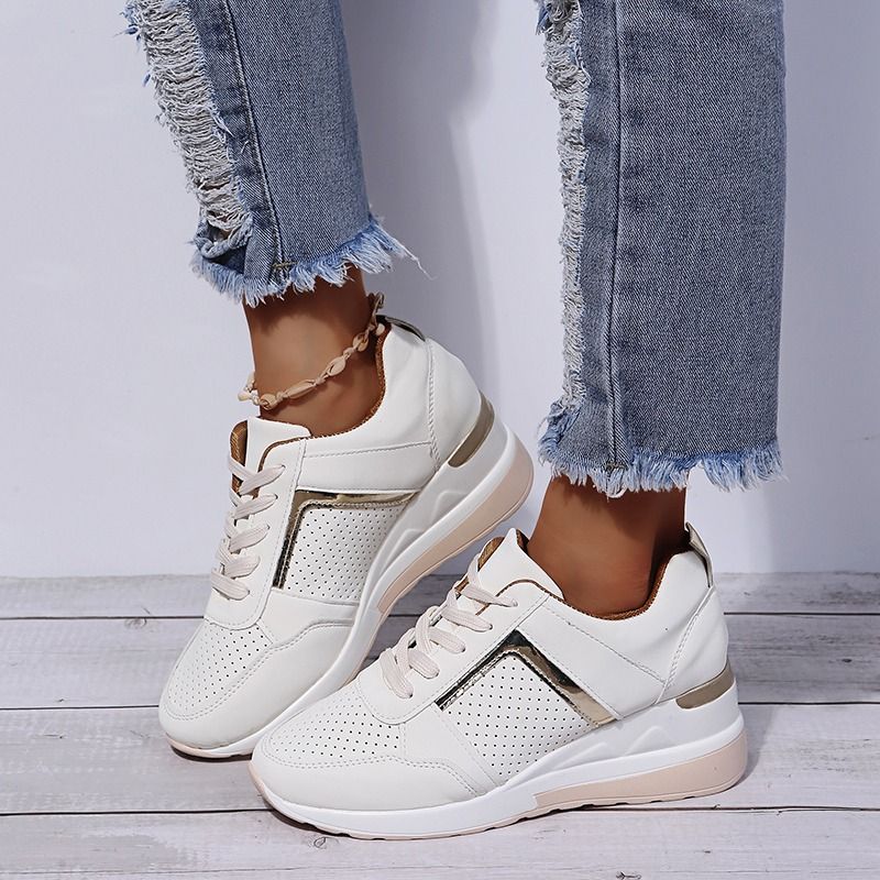 OCW Orthopedic New Women Sneakers Lace-up Wedge Sport Shoes Design OCWShoes
