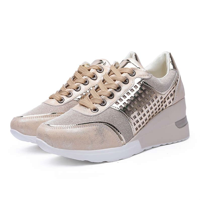OCW Orthopedic New Women Sneakers Wedge Soft Casual High Heel Design OCWShoes