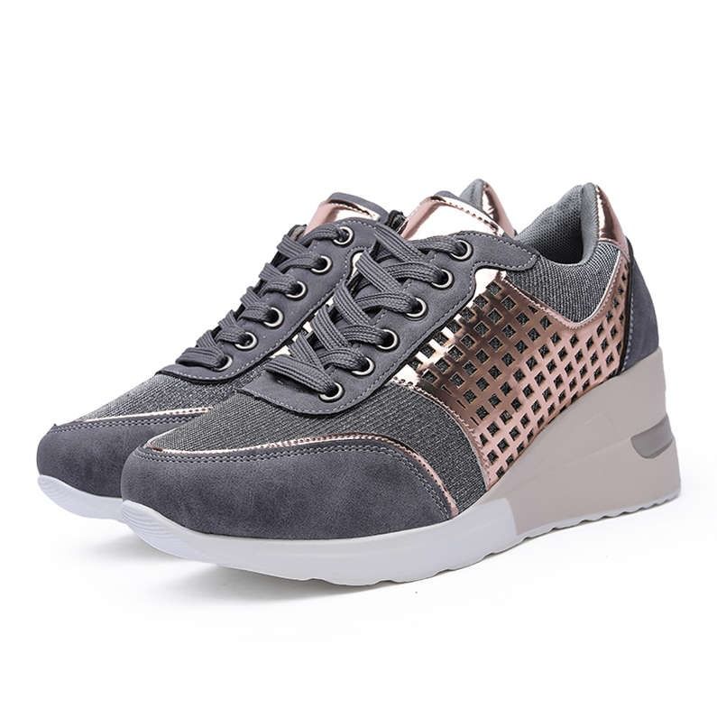 OCW Orthopedic New Women Sneakers Wedge Soft Casual High Heel Design OCWShoes