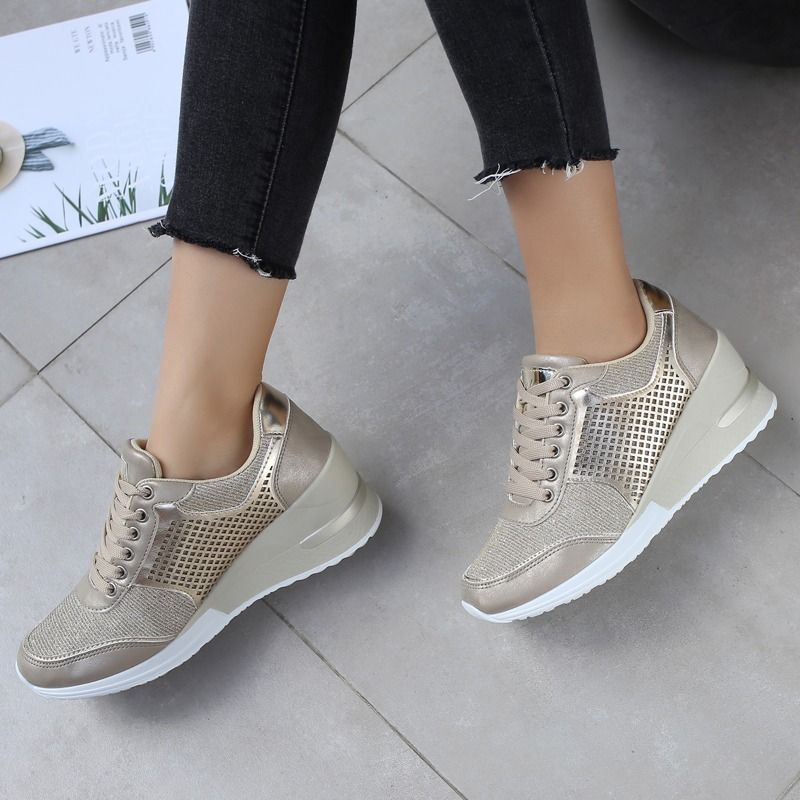 OCW Orthopedic New Women Sneakers Wedge Soft Casual High Heel Design OCWShoes