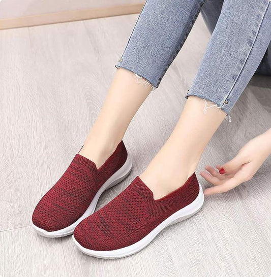 OCW Orthopedic Women Knitting Mesh Hollow Comfortable Summer Shoes OCWShoes