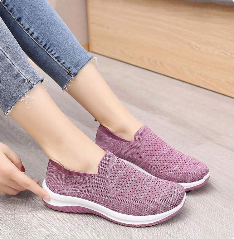 OCW Orthopedic Women Knitting Mesh Hollow Comfortable Summer Shoes OCWShoes