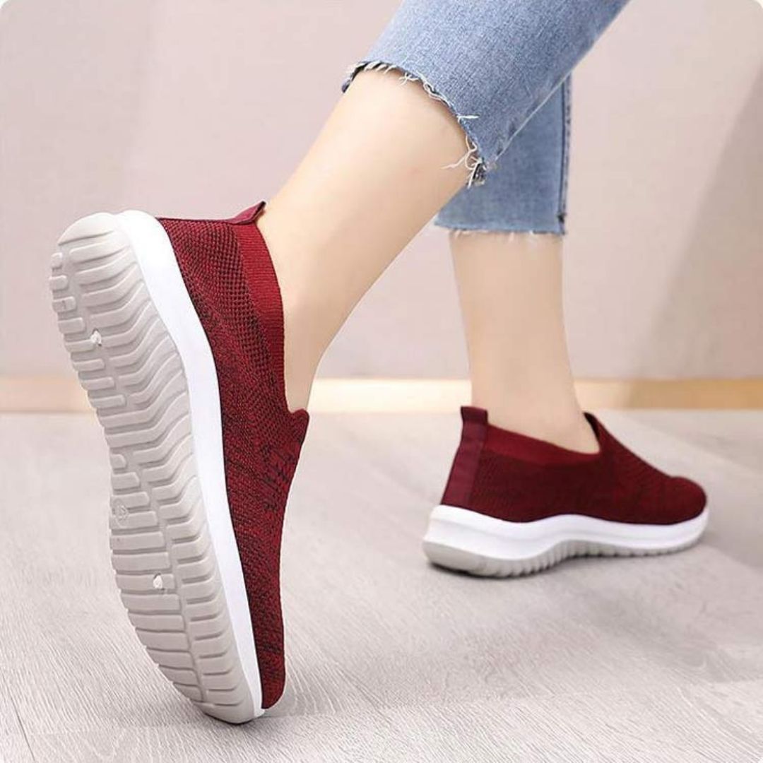 OCW Orthopedic Women Knitting Mesh Hollow Comfortable Summer Shoes OCWShoes