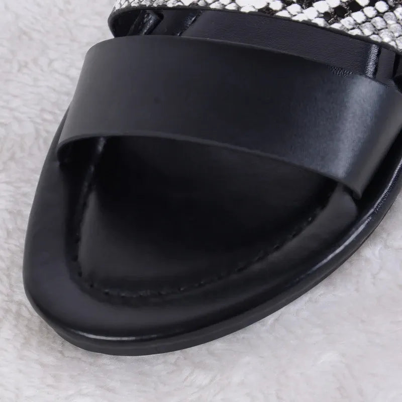 OCW Summer Women Comfortable Retro Buckle Strap Sandals OCWShoes