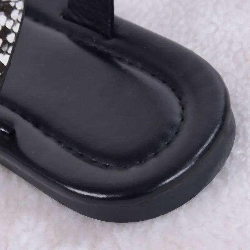 OCW Summer Women Comfortable Retro Buckle Strap Sandals OCWShoes