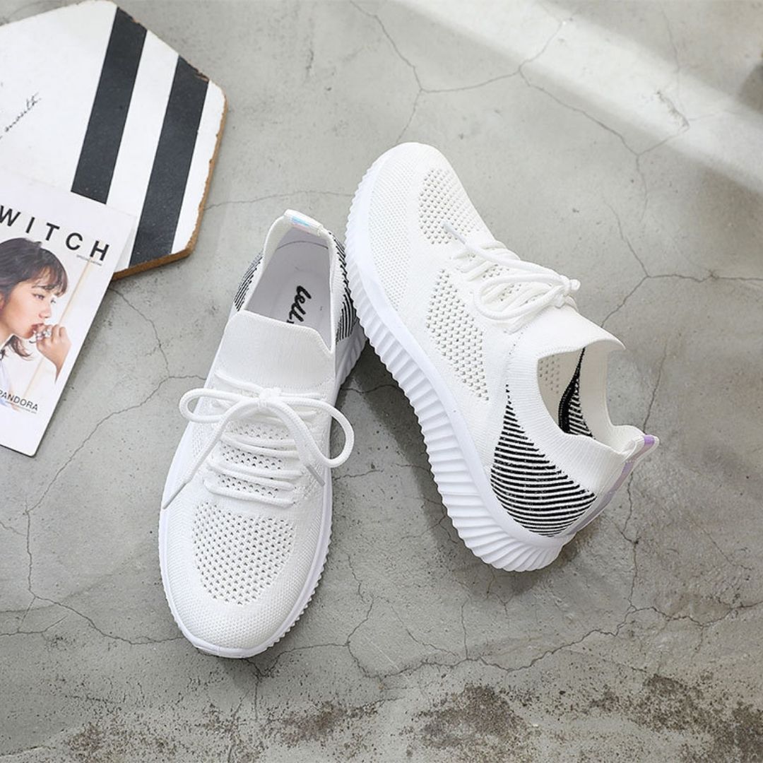 OCW Orthopedic Women Breathable Mesh Hollow Modern Comfortable Shoes Design OCWShoes