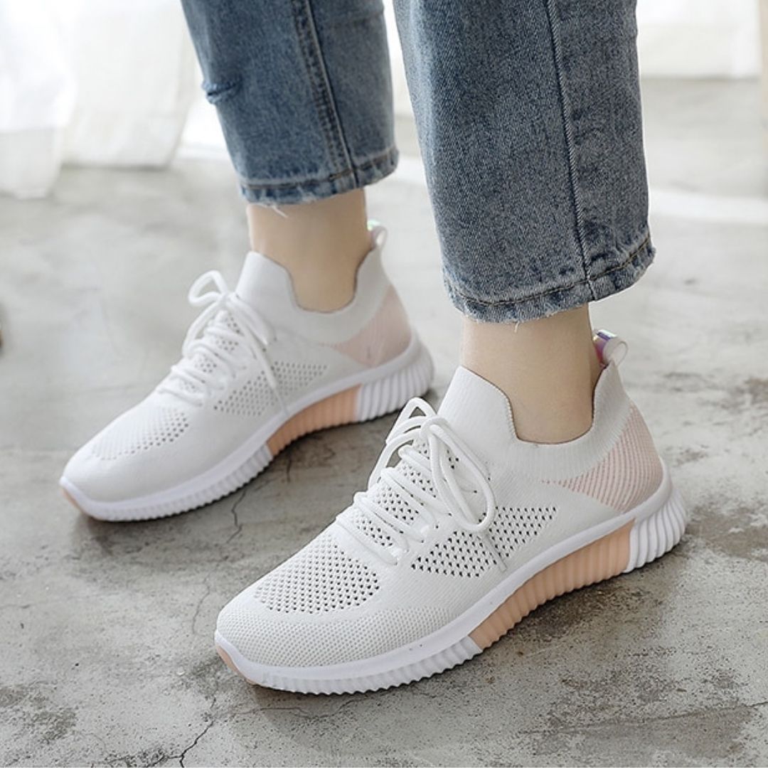 OCW Orthopedic Women Breathable Mesh Hollow Modern Comfortable Shoes Design OCWShoes