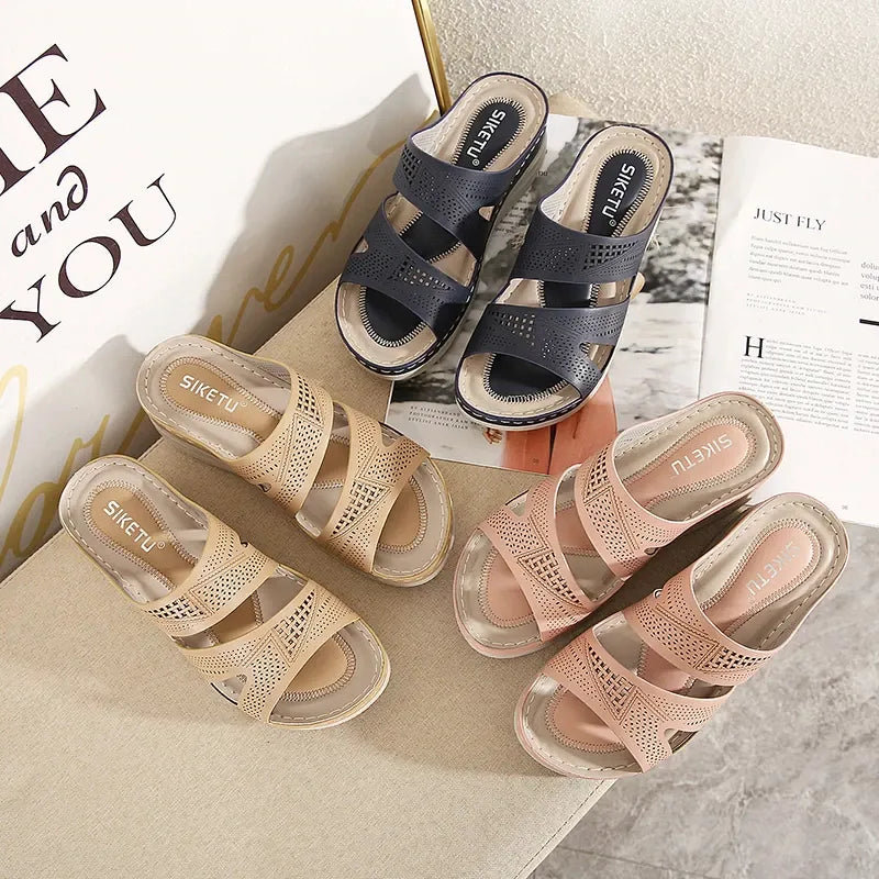 OCW Breathable Soft Leather Made Comfortable Sandals OCWShoes