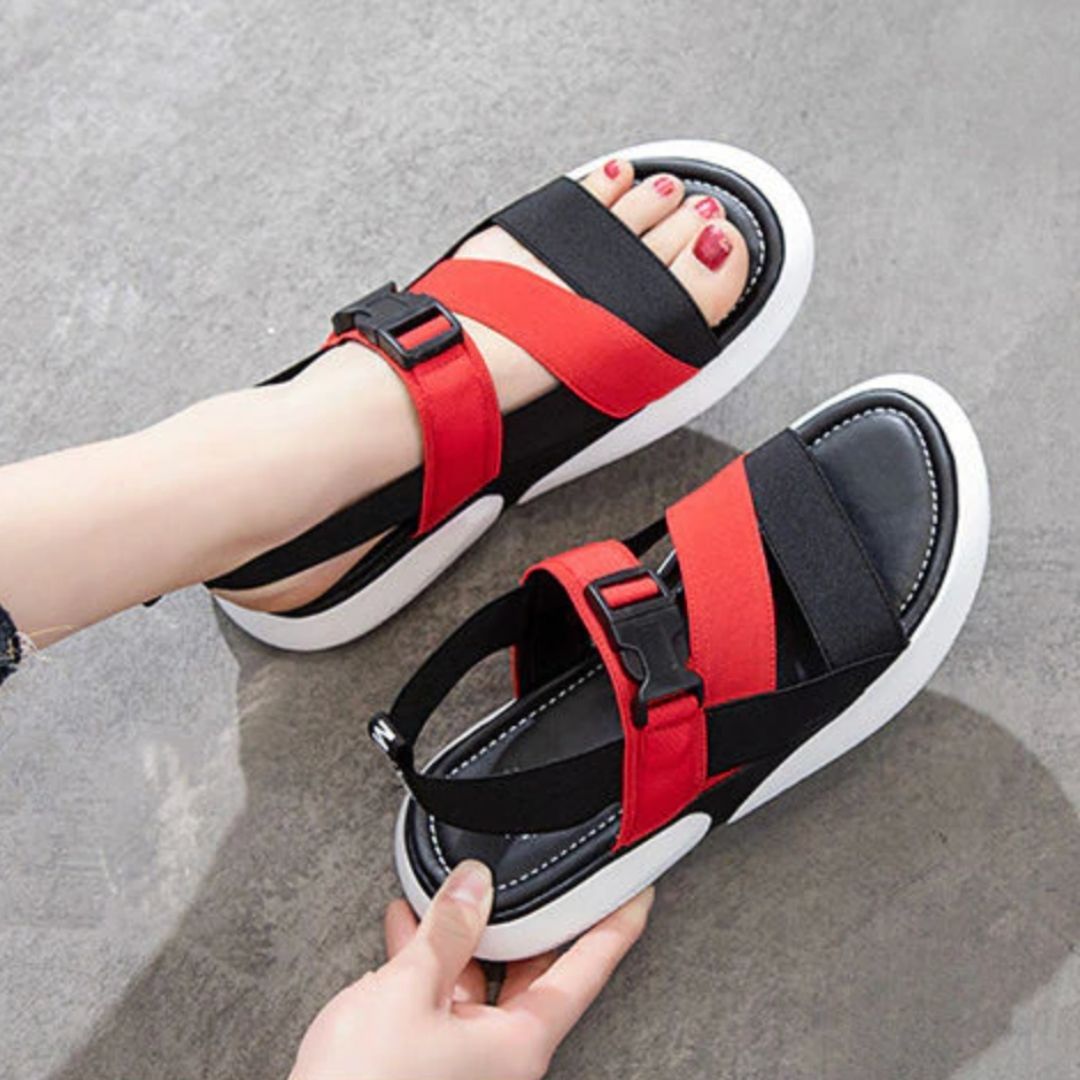 OCW™ Women Open Toe Comfortable Special Buckle Sandals Design OCWShoes