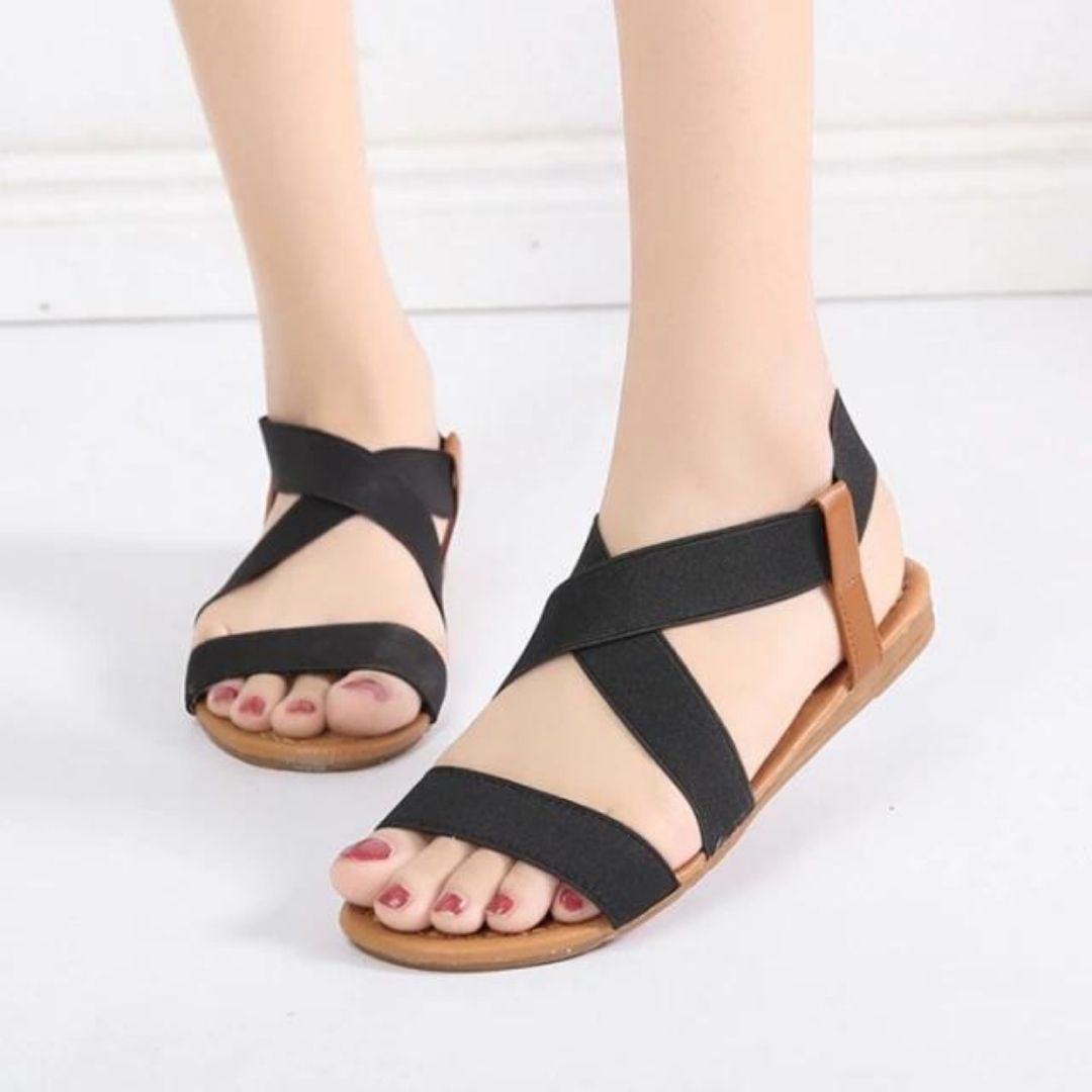 OCW Women Casual Cross Strap Sandals Design OCWShoes