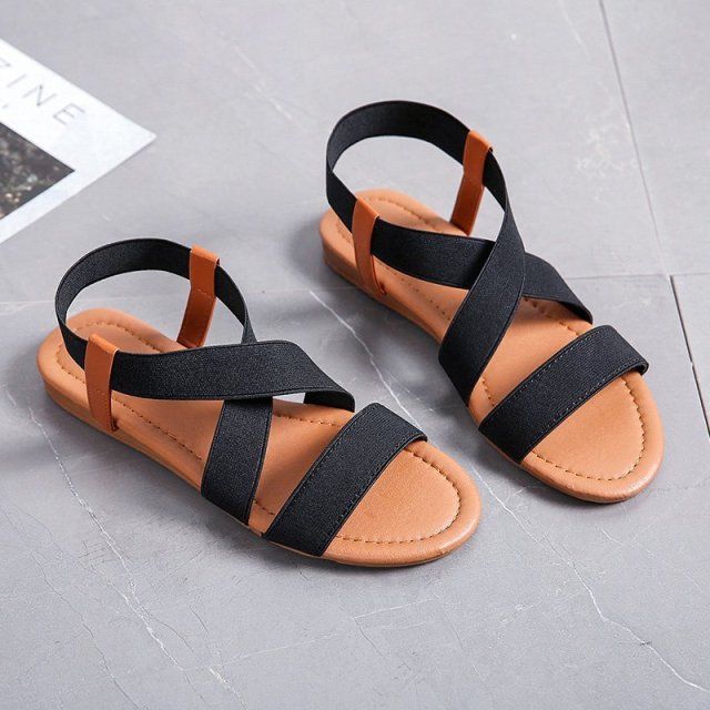 OCW Women Casual Cross Strap Sandals Design OCWShoes