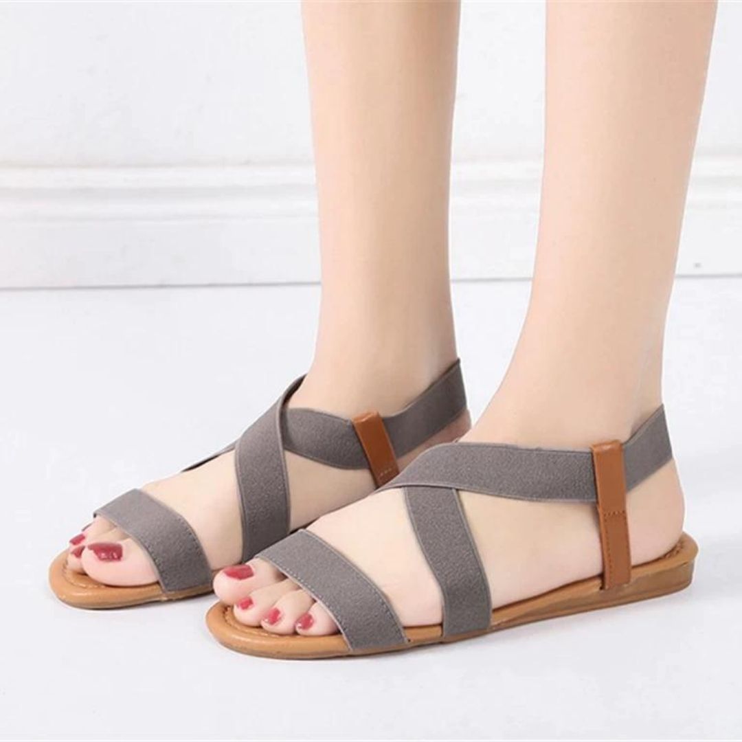 OCW Women Casual Cross Strap Sandals Design OCWShoes