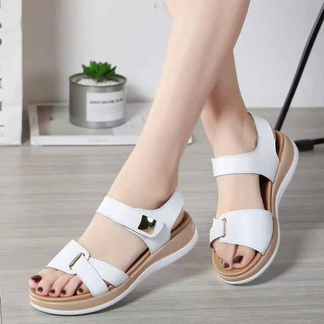OCW Women Premium Soft Leather Comfortable Sandals OCWShoes