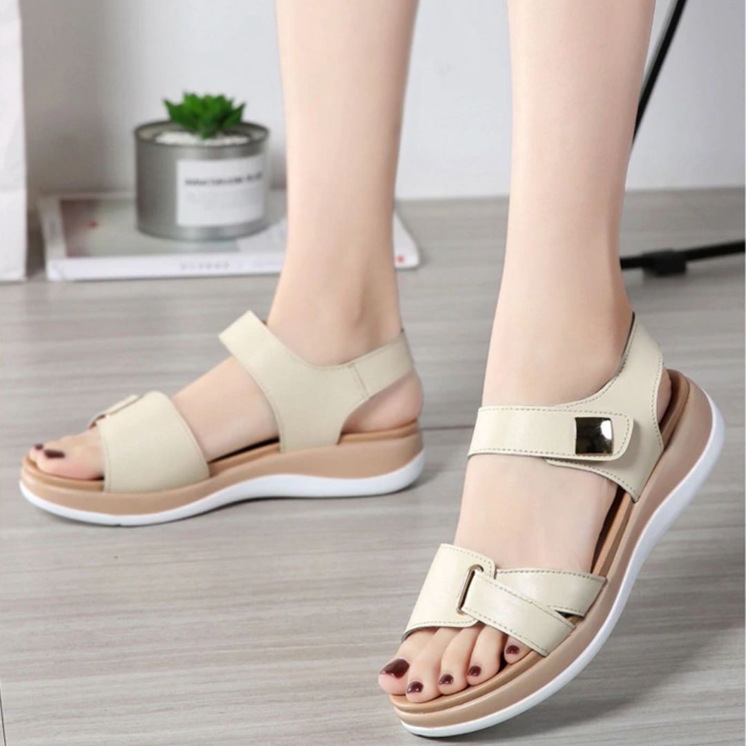 OCW Women Premium Soft Leather Comfortable Sandals OCWShoes
