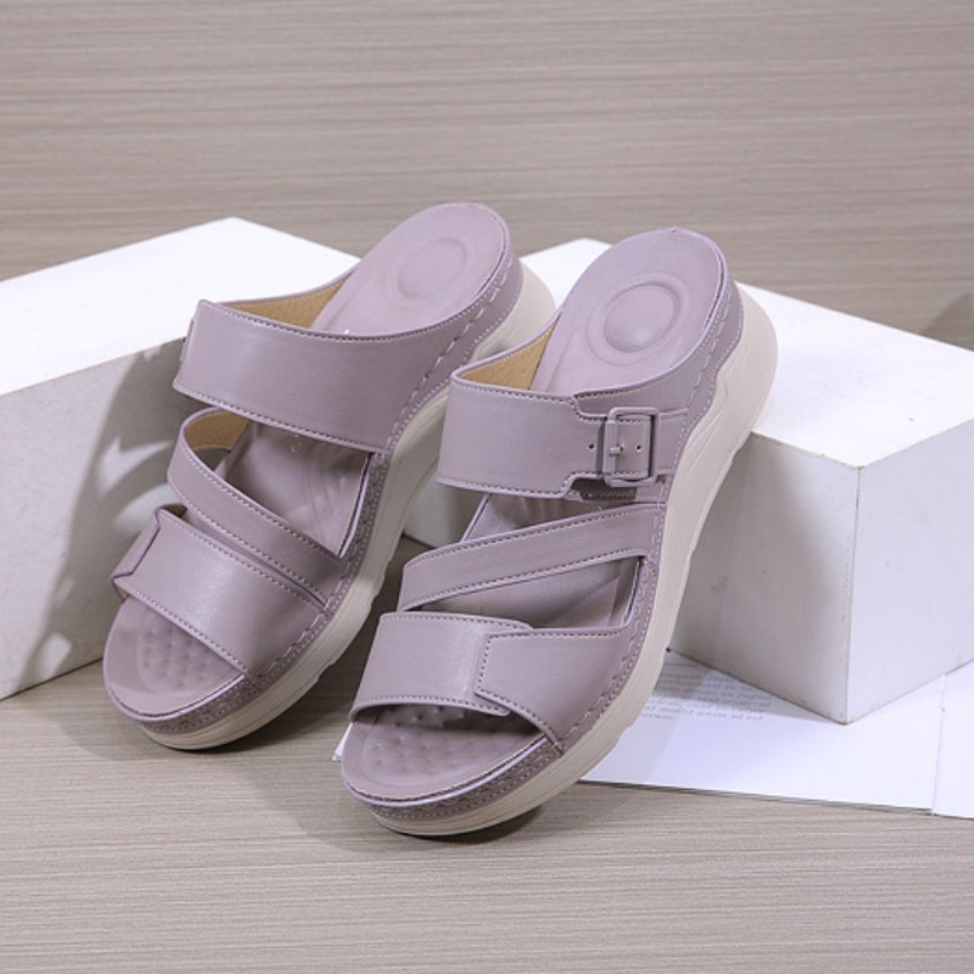 OCW Premium Leather Comfortable Women Sandals Design OCWShoes