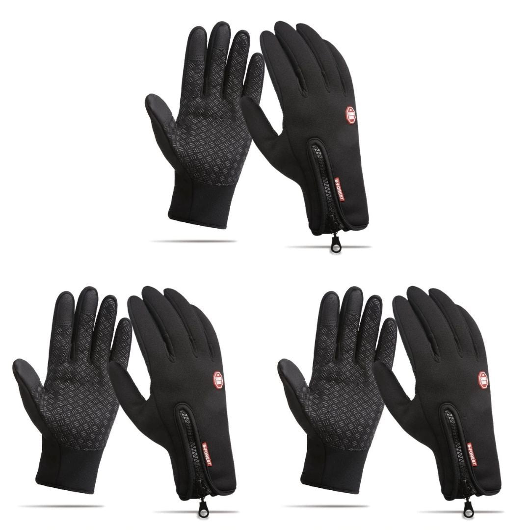FleekComfy Warm Thermal Gloves Cycling Running Driving Gloves lifepigment