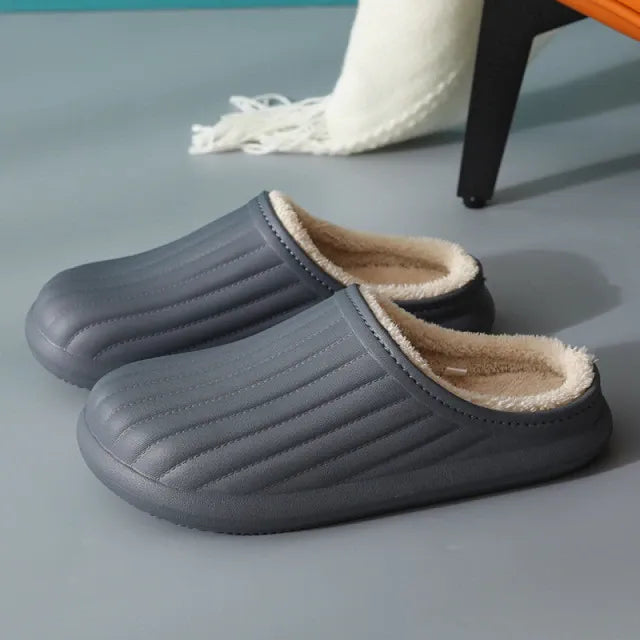 OCW Women Winter Warm Fur Comfortable Waterproof Nonslip Home Slippers OCWShoes