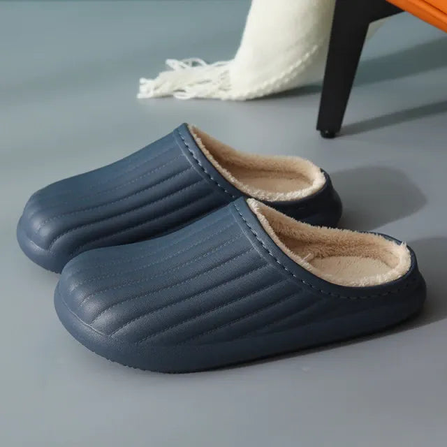 OCW Women Winter Warm Fur Comfortable Waterproof Nonslip Home Slippers OCWShoes
