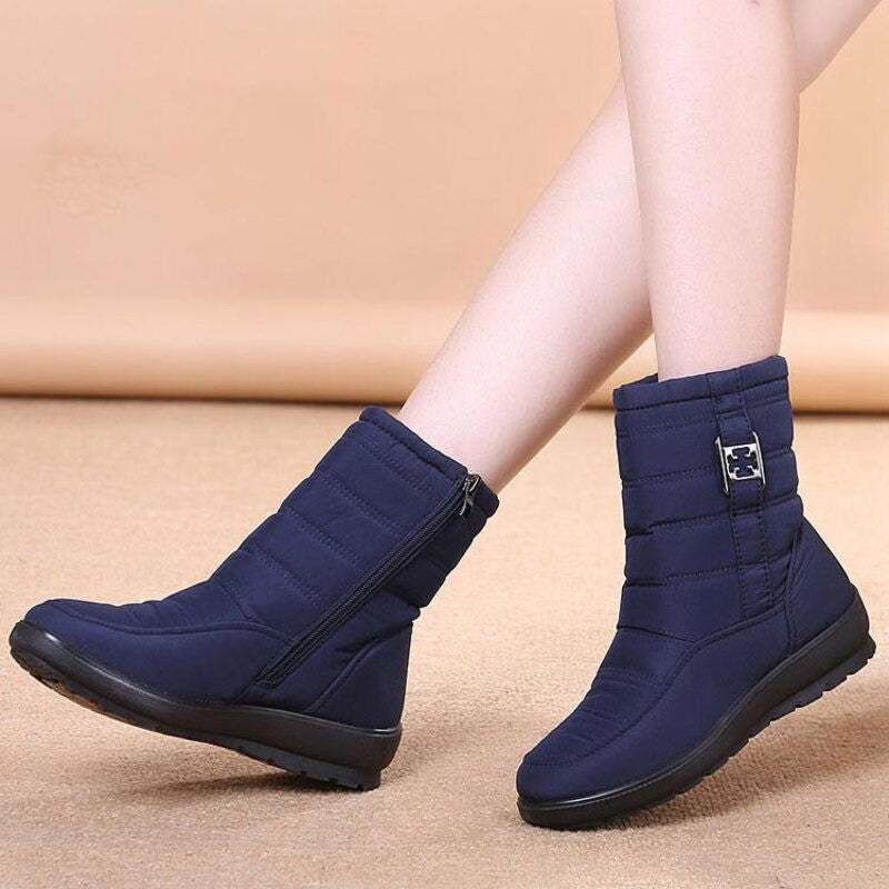 Snow Boots Women Plus Fur Warm Winter Boots Non Slip Ankle Boots OCWShoes