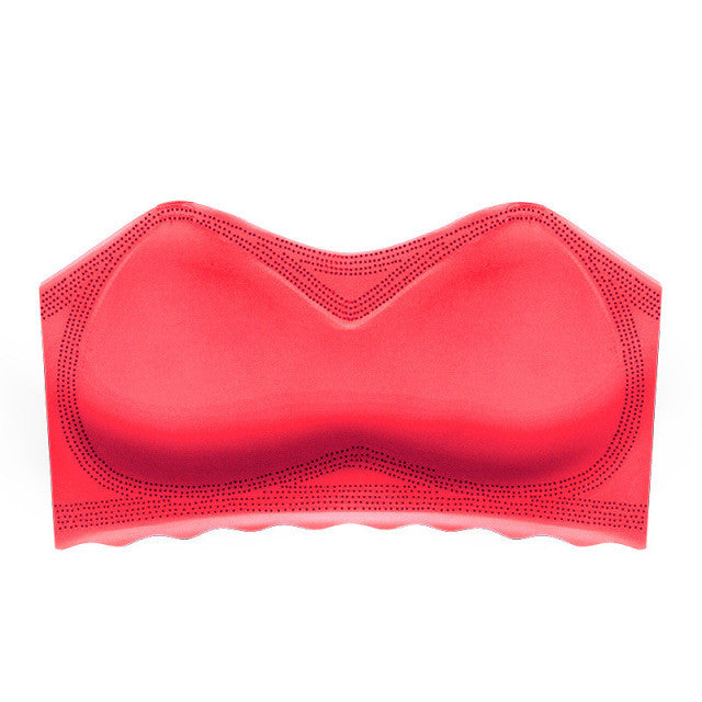 OCW Bra Detachable Straps Wavy Underline Seamless Non-slip Multiway Weaing Plus Size Lingerie OCWShoes