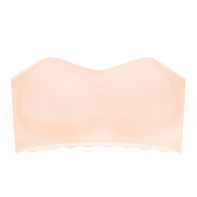 OCW Bra Detachable Straps Wavy Underline Seamless Non-slip Multiway Weaing Plus Size Lingerie OCWShoes