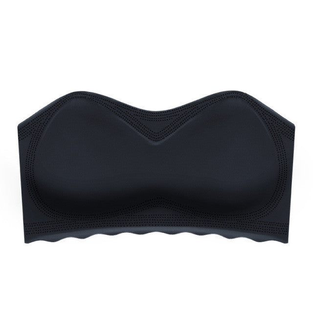 OCW Bra Detachable Straps Wavy Underline Seamless Non-slip Multiway Weaing Plus Size Lingerie OCWShoes