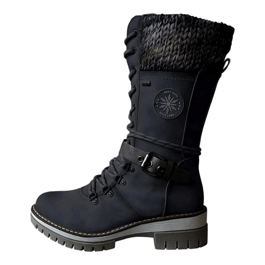 Orthopedic Boots Women Snow Cold Winter Mid-calf OCWShoes
