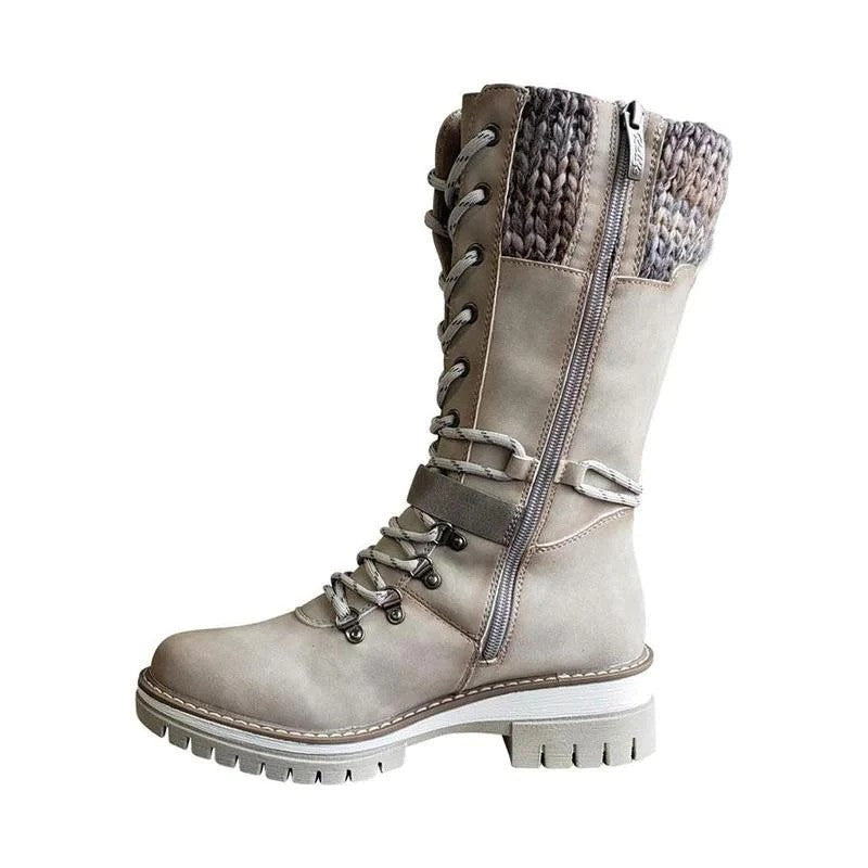 Orthopedic Boots Women Snow Cold Winter Mid-calf OCWShoes