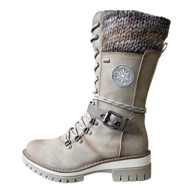 Orthopedic Boots Women Snow Cold Winter Mid-calf OCWShoes