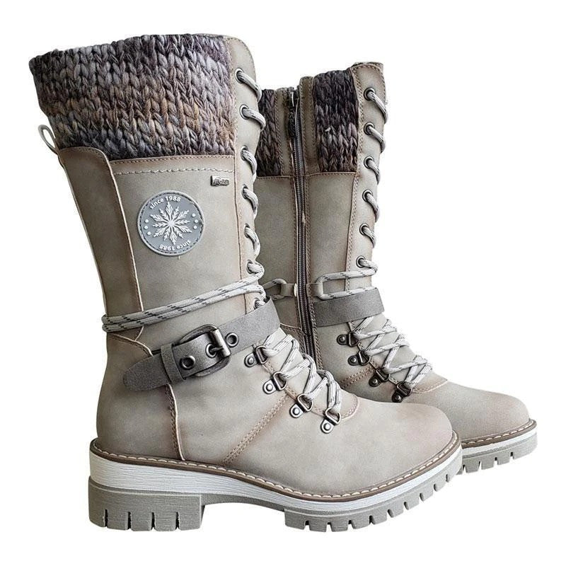 Orthopedic Boots Women Snow Cold Winter Mid-calf OCWShoes