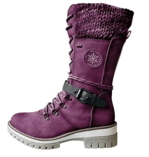 Orthopedic Boots Women Snow Cold Winter Mid-calf OCWShoes