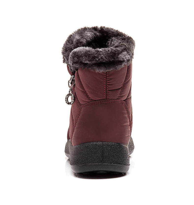 Fur Lined Snow Boots Women Outdoor Orthopedic Shoes OCWShoes