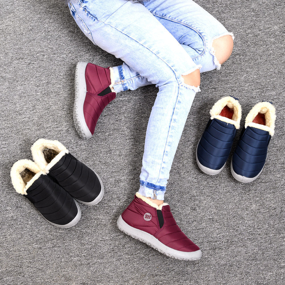 Women Orthopedic Shoes Fur Lined Snow Boots OCWShoes