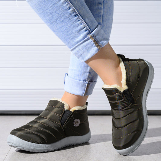 Women Orthopedic Shoes Fur Lined Snow Boots OCWShoes