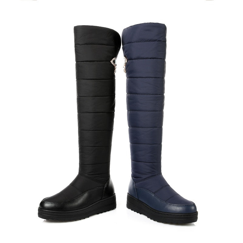 OCW Women Over-knee-high Snow Boots Winter Orthopedic Shoes OCWShoes