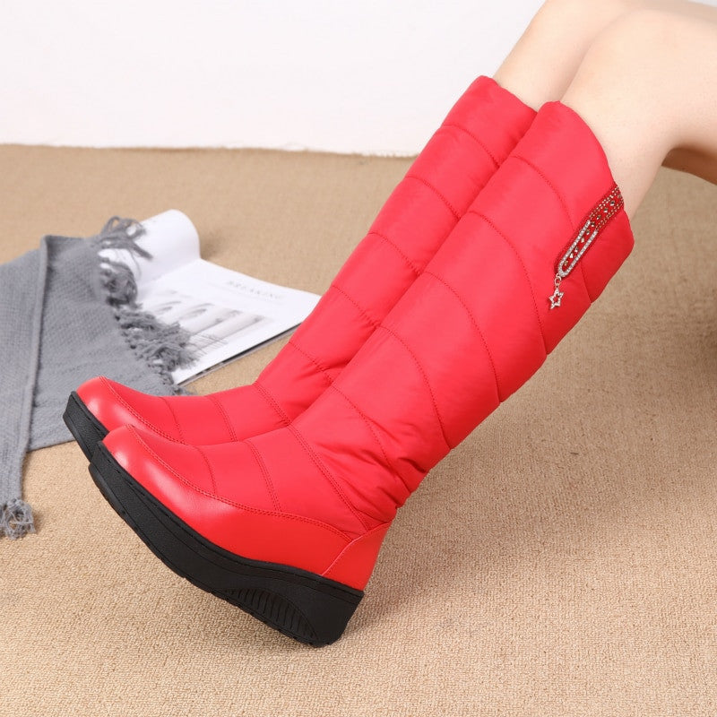 OCW Women Plush Winter Boots Knee-high Waterproof Orthopedic Shoes OCWShoes