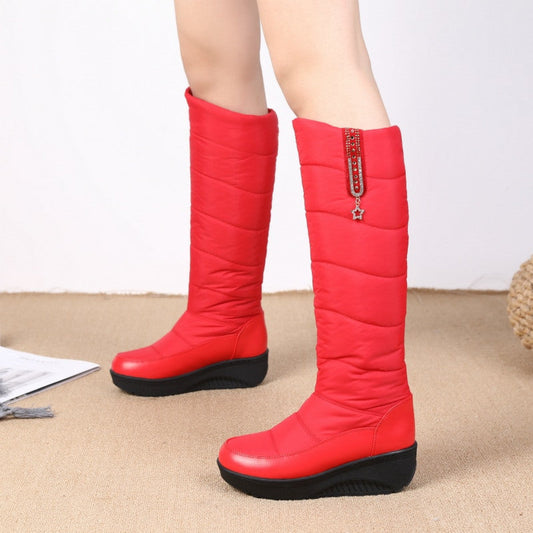 OCW Women Plush Winter Boots Knee-high Waterproof Orthopedic Shoes OCWShoes