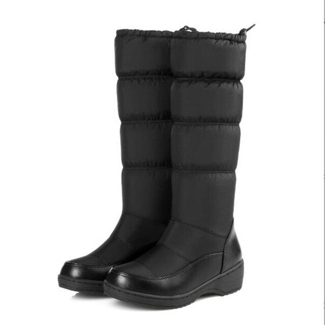 OCW Winter Warm Orthopedic Shoes Mid-calf Fur Snow Boots For Women OCWShoes