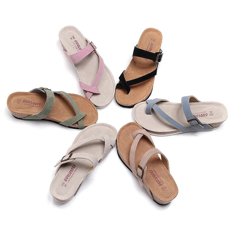 OCW Retro Orthopedic Sandals For Women Comfy Sole Casual OCWShoes