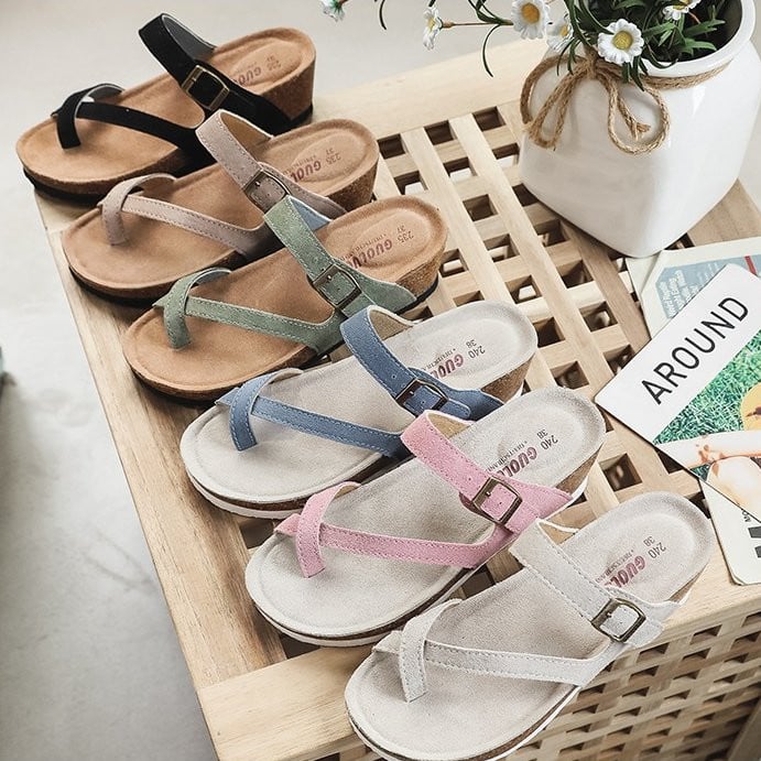OCW Retro Orthopedic Sandals For Women Comfy Sole Casual OCWShoes